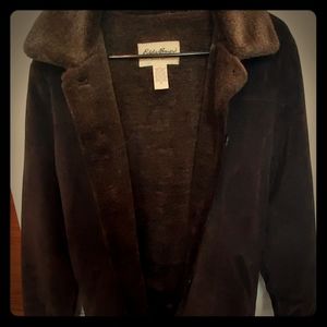 Eddie Bauer Leather Coat